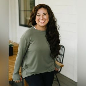 •Small French Clay Hadley Long Sleeve•